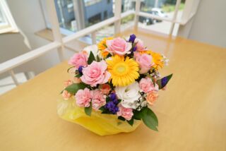 お花を頂きました🌸ありがとうございました☺